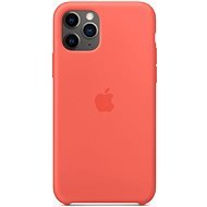 Apple iPhone 11 Pro Silikónový kryt mandarínkový - Kryt na mobil