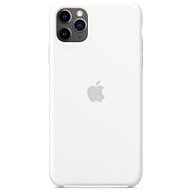 Apple iPhone 11 Pro Max Silikónový kryt biely - Kryt na mobil