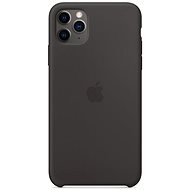 Apple iPhone 11 Pro Max Silikónový kryt čierny - Kryt na mobil