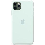Apple iPhone 11 Pro Max Silicone Case, Pale Green - Phone Cover