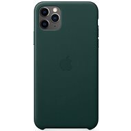 Apple iPhone 11 Pro Max Bőrtok fenyőzöld - Telefon tok
