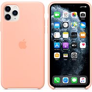 Apple iPhone 11 Pro Max Silicone Cover Grapefruit Pink - Phone Cover