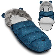 Ricokids Elmi, for stroller and sled, dark blue - Stroller Footmuff