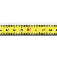 Richter Steel tape measure yellow with zero left 3 m - Metre