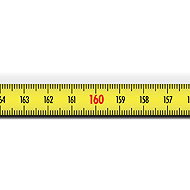 Richter Steel tape measure yellow with zero right 2 m - Metre