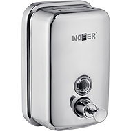 Nofer Soap Dispenser, 600ml, Silver 03001.06.b - Soap Dispenser