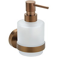 Sapho X-round Soap Dispenser, 200ml, Brass Xr103pg - Soap Dispenser