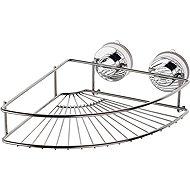 Ridder Vacuum corner shelf stainless steel, chrome - Bathroom Shelf