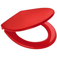 Ridder Miami toilet seat soft close, PP thermoplastic, red - Toilet Seat