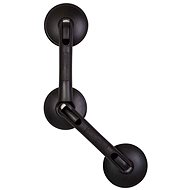 Ridder A0256010 Suction handle with adjustable angle, load capacity 120 Kg, mat black - Handrail