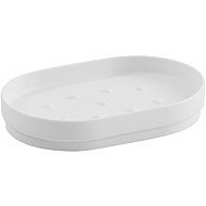 Gedy Sharon Soap Dish, Plastic, White sh1102 - Soap Dish
