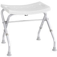 Ridder HANDICAP folding stool, white, A0050301 - Showe Seat