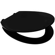 Ridder Memphis toilet seat, softclose, black matt - Toilet Seat