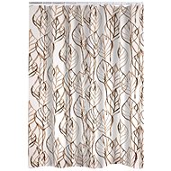 Ridder Leaves, 32618, PVC, brown decor, 180 × 200 cm - Shower Curtain