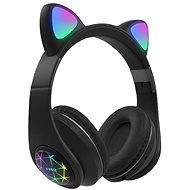 Oxe Bluetooth detské slúchadlá s uškami čierna - Bezdrôtové slúchadlá