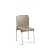 ROJAPLAST Garden chair NONA, taupe - Garden Chair