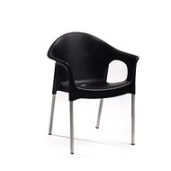 ROJAPLAST Garden chair LISA, black - Garden Chair