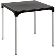 ROJAPLAST Garden table PRIME, 70 cm, black - Garden Table