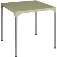 ROJAPLAST Garden table PRIME, 70 cm, beige - Garden Table