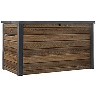 KETER Garden storage box SIGNATURE HORIZONTAL WALNUT 870 l - Garden Bbox