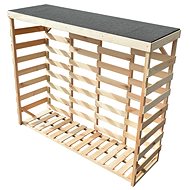 ROJAPLAST Maxi log, made of pine wood, 200 cm - Woodshed