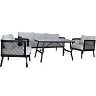 ROJAPLAST Garden furniture set EDINBURGH, aluminium - Garden Furniture