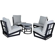 ROJAPLAST Garden furniture set BALI COFFEE, aluminium - Garden Furniture
