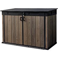 KETER Garden cabinet SIGNATURE, 2020 l, walnut - Garden Storage Cabinet