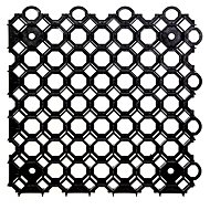 ROJAPLAST WPC paving tiles, 50 x 50 x 4 cm, black - WPC Tiles