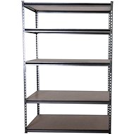 ROJAPLAST Metal shelf 180 × 120 × 60 cm - Shelving Unit