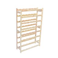 ROJAPLAST Wooden wine rack 120 × 62 × 25 cm - Shelving Unit