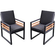 ROJAPLAST Garden armchair aluminium COLMAR DUO, 2 pcs - Garden Armchair