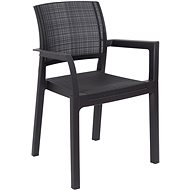 TOOMAX Garden armchair ALBA, graphite - Garden Armchair