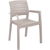 TOOMAX Garden armchair RECANATI, taupe-grey - Garden Armchair