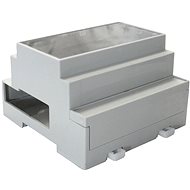 MULTICOMP Case for Raspberry Pi B+/Pi 2 or Pi 3 on DIN rail to switchboard, grey - Case