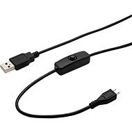 RASPBERRY Pi USB-A/USB-B Netzkabel mit einem Schalter - Stromkabel