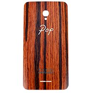 ALCATEL ONETOUCH 5022D POP STAR Wood Case Rose - Phone Cover
