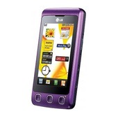 LG KP500 Cookie Purple - Mobile Phone