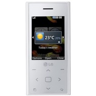 LG BL20 New Chocolate (white) - Mobile Phone