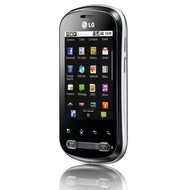 LG P350 Optimus Me Silver - Mobile Phone