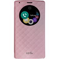 LG Quick Circle Cover Pink CFV-100 - Phone Case