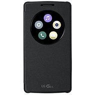 LG Quick Window Cover Black Circle CCF-490g - Phone Case