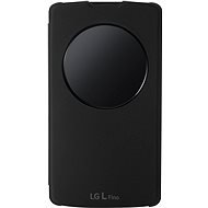 LG Quick Window Circle Cover Titan Black CCF-550 - Puzdro na mobil