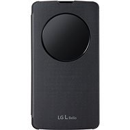 LG Quick Window Circle Cover Titan Black CCF-560 - Puzdro na mobil