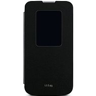 LG Schnell Fenster Cover Black CCF-380 - Softcase-Handyhülle