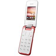 Alcatel One Touch 2010D Corraline (White-Red) - Mobile Phone
