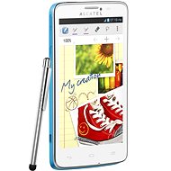 Alcatel One Touch 8000D SCRIBE (Easy Blue) Dual-Sim - Mobile Phone
