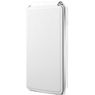 ALCATEL ONE TOUCH S´POP Flip Cover White - Handyhülle