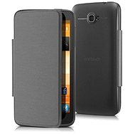 ALCATEL ONE TOUCH X´POP 5035D Flip Cover Black - Phone Case