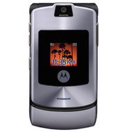 GSM mobilní telefon Motorola RAZR V3i stříbrný - Mobile Phone